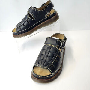 Skechers Fisherman Sandal Shoes Womens Size 7 Leather Buckle 90s/Y2K Era